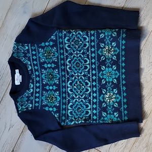 Vineyard Vines cashmere blend Fairisles jeweled sweater xxs